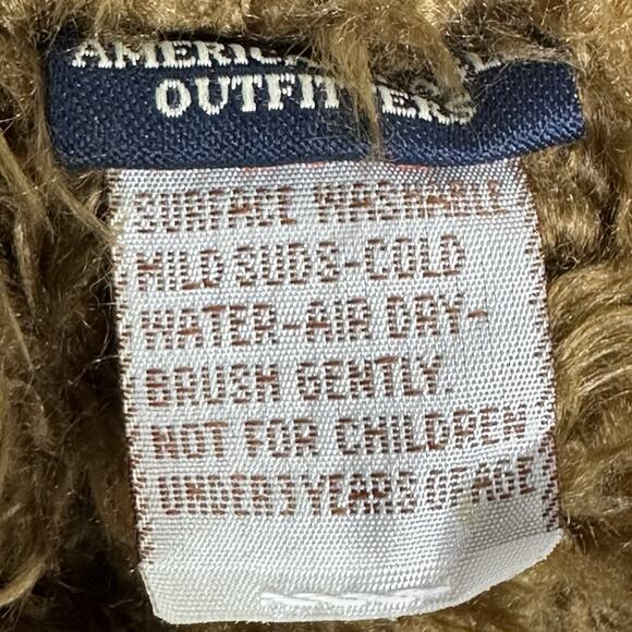 Gund Teddy Bear for American Eagle Outfitters Brown Plush Polo Shirt Bag 19in - Picture 5 of 5